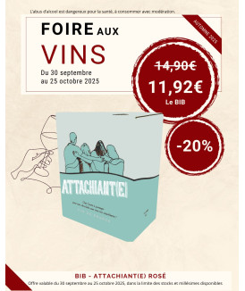 BIB Attachiant(e) Rosé 3L