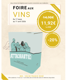 BIB Attachiant(e) Rosé 3L